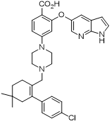 2-[(1H-吡咯并[2,3-b]吡啶-5-基)氧基]-4-[4-[[2-(4-氯苯基)-4,4-二甲基環(huán)己-1-烯基]甲基]哌嗪-1-基]苯甲酸