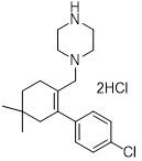 1-((4'-氯-5,5-二甲基-3,4,5,6-四氫-[1,1'-聯(lián)苯]-2-基)甲基)哌嗪二鹽酸鹽