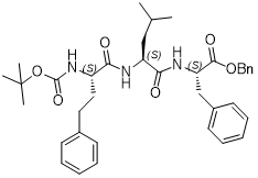 (6S,9S,12S)-12-芐基-9-異丁基-2,2-二甲基-4,7,10-三氧代-6-苯乙基-3-氧雜-5,8,11-三氮雜十三碳-13-酸芐酯