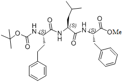 N-[(S)-2-(叔丁氧羰基氨基)-4-苯基丁?；鵠-L-亮氨酰-L-苯丙氨酸甲酯