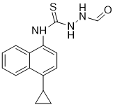 N-(4-環(huán)丙基-1-萘基)-2-甲?；禄虼柞０?  border=